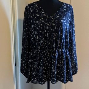 Long sleeve Lane Bryant top